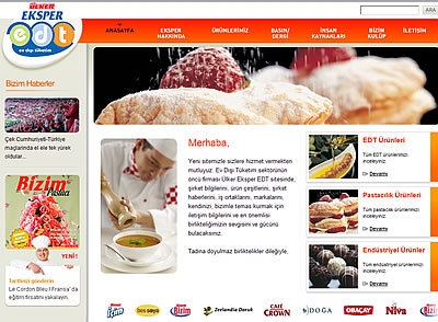 Ülker Eksper Gıda web sitesi açıldı.