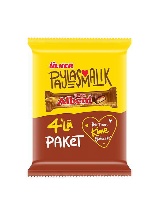 ALBENİ MILK CHOCOLATE COATED BAR SHARING PACK