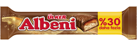 ALBENİ MILK CHOCOLATE COATED BAR BIGGER SIZE