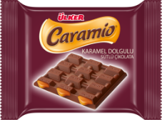 CARAMIO SQUARE DARK CHOCOLATE WITH CARAMEL FILLING