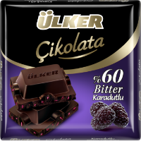ÜLKER CHOCOLATE DARK CHOCOLATE WITH MULBERRY