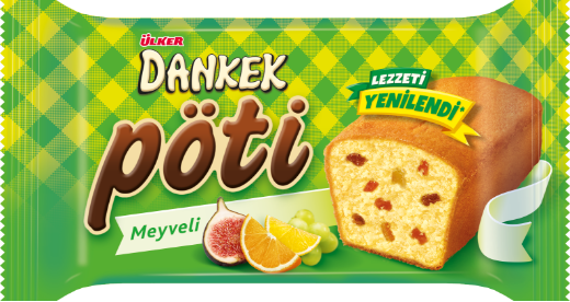 DANKEK PÖTİ MUFFIN CAKE with FRUIT