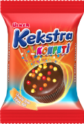 KEKSTRA KONFETI MUFFIN CAKE with CACAO